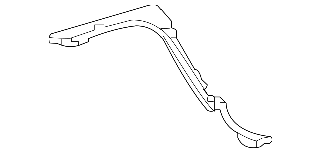 Finisher-Tailgat (Jaguar OEM) T2H1208OEM