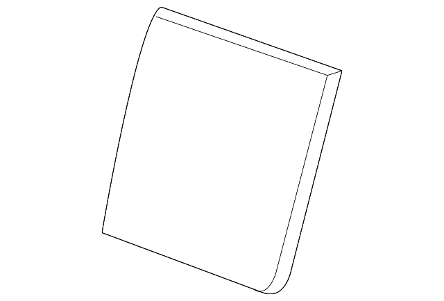 Backcover-Squab (Jaguar OEM) T2H16225PVJOEM
