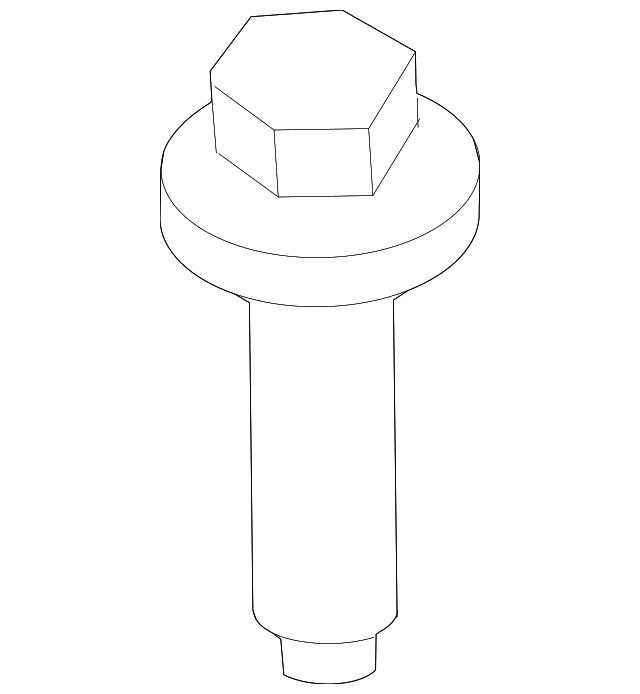 Bolt & Washer (Jaguar OEM) T2H17364OEM
