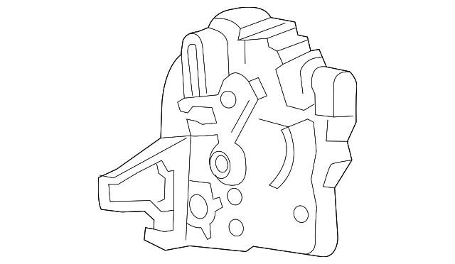 Latch (Jaguar OEM) T2H17442OEM