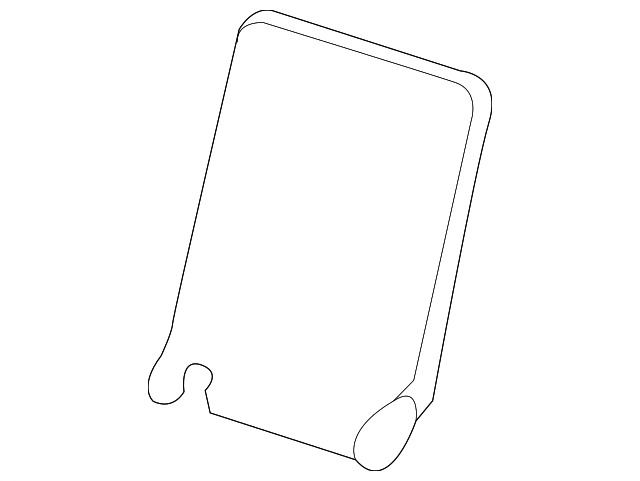 Armrest-Squab (Jaguar OEM) T2H17716AAPOEM