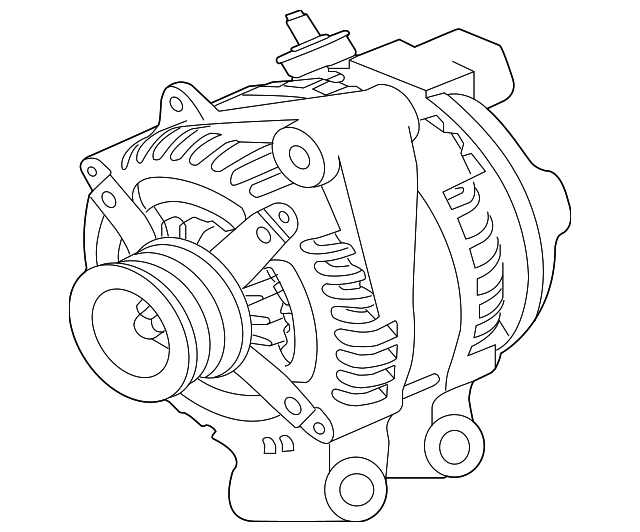 Alternator (Jaguar OEM) T2H18582OEM