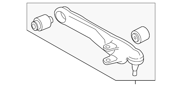 Arm-Wishbone (Jaguar OEM) T2H19027OEM