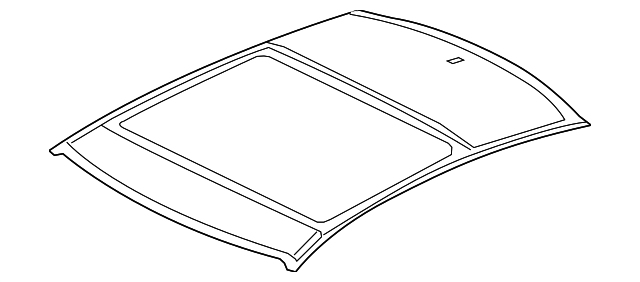 Panel-Roof (Jaguar OEM) T2H19165OEM