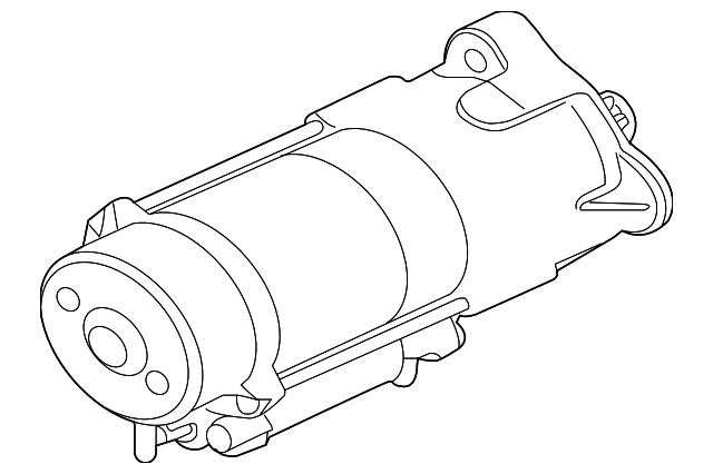 Motor-Starter (Jaguar OEM) T2H1941OEM