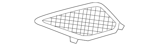 Grille-Speaker (Jaguar OEM) T2H19499PVJOEM
