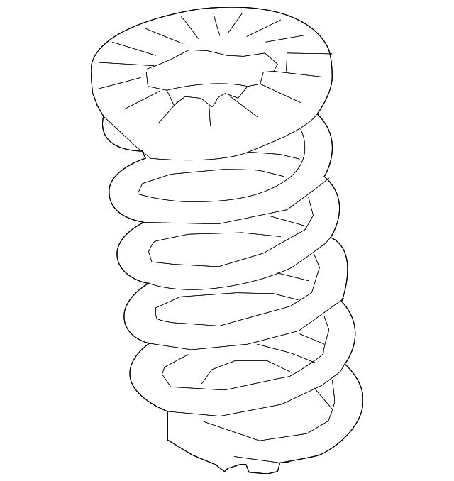 Spring-Road (Jaguar OEM) T2H19562OEM