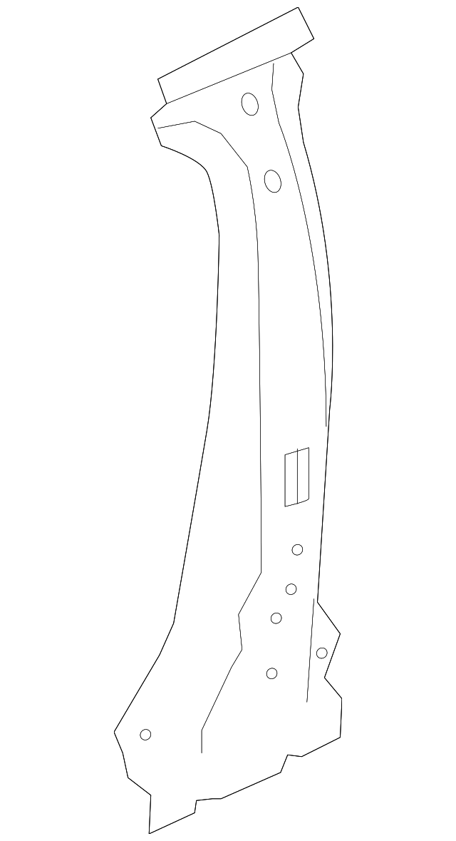 Reinf-B/C Post (Jaguar OEM) T2H19745OEM