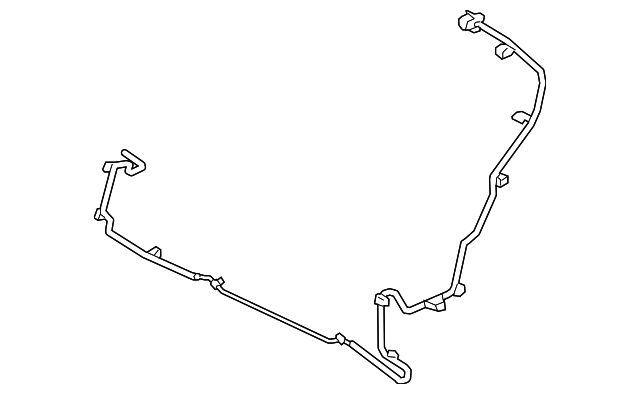 Hose-Vacuum (Jaguar OEM) T2H19870OEM