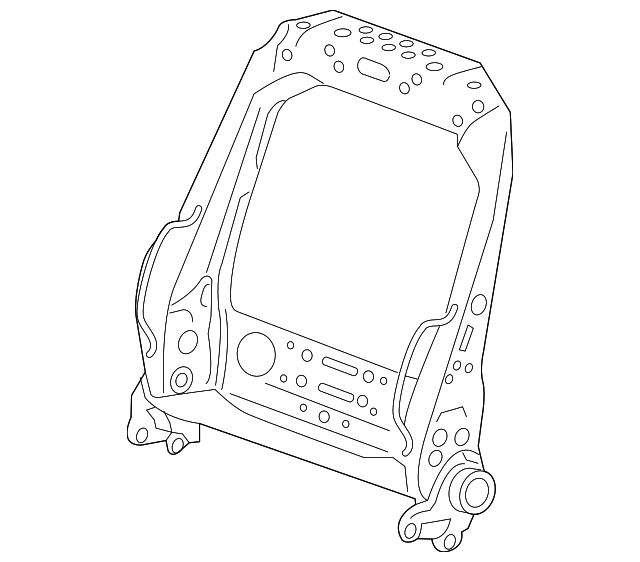 Frame-Squab (Jaguar OEM) T2H20544OEM