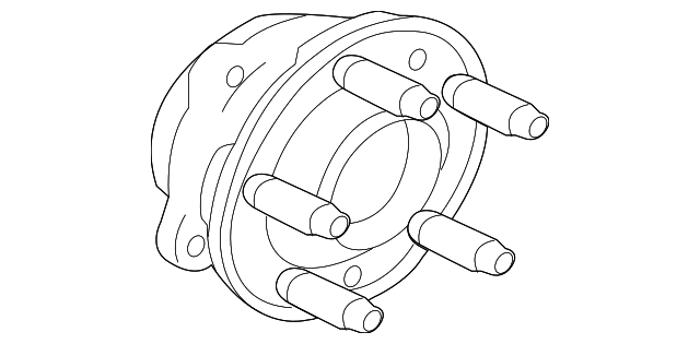 Hub & Bearing (Jaguar OEM) T2H2225OEM