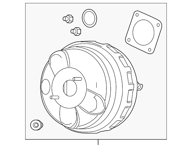 Booster-Brake (Jaguar OEM) T2H22630OEM