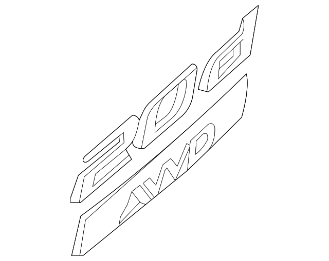Badge (Jaguar OEM) T2H22671OEM