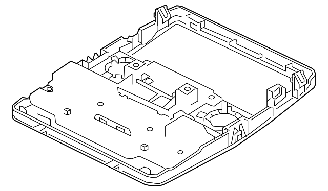 Console-Roof (Jaguar OEM) T2H23517LKPOEM