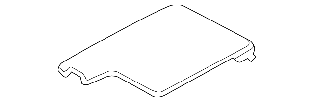 Lid-Armrest (Jaguar OEM) T2H23897SBBOEM