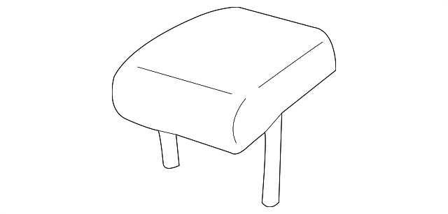 Headrest (Jaguar OEM) T2H23978LKPOEM