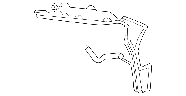 Finisher-Tailgat (Jaguar OEM) T2H24628OEM
