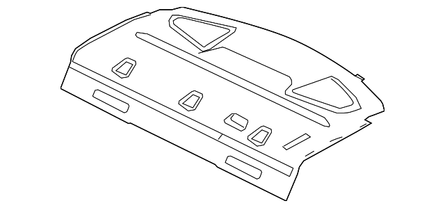 Shelf-Parcel (Jaguar OEM) T2H24660PVJOEM