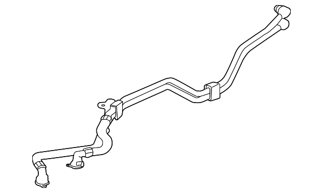 Pipe-Oil Cooler (Jaguar OEM) T2H2512OEM