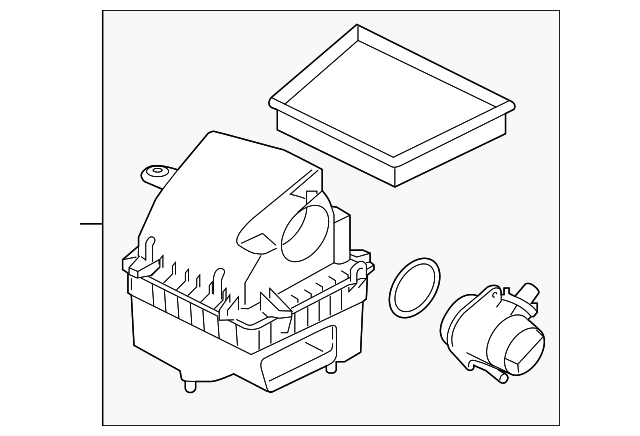 Aircleaner (Jaguar OEM) T2H26006OEM