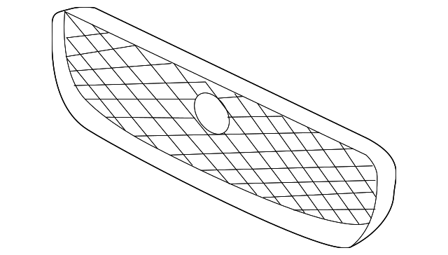 Grille-Radiator (Jaguar OEM) T2H26058OEM