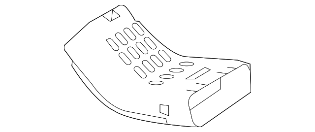 Duct-Air (Jaguar OEM) T2H2693OEM
