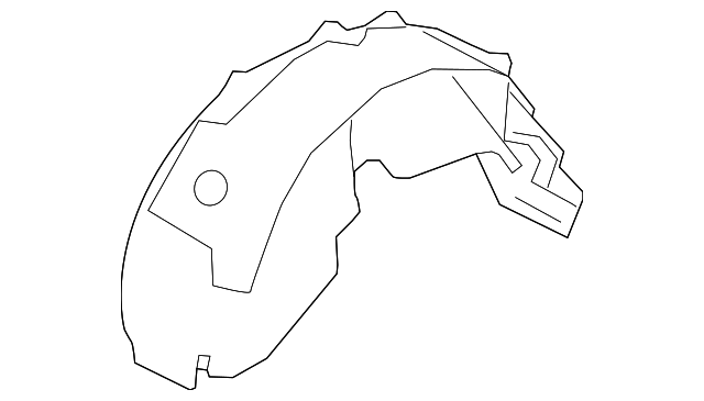 Liner-Wheelarch (Jaguar OEM) T2H26948OEM