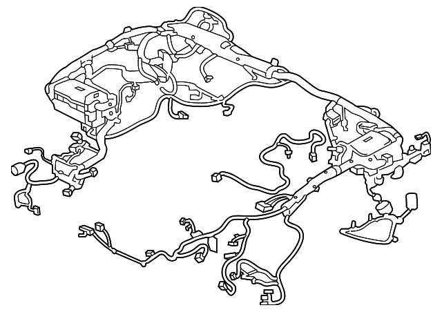 Harness (Jaguar OEM) T2H27548OEM