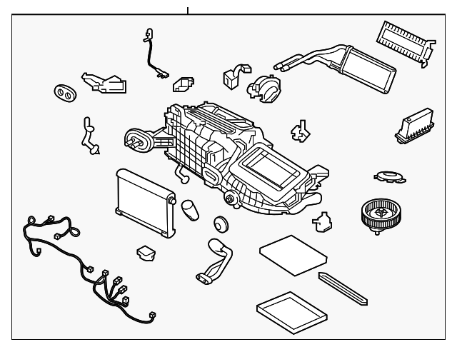 Blower-Evaporato (Jaguar OEM) T2H28712OEM