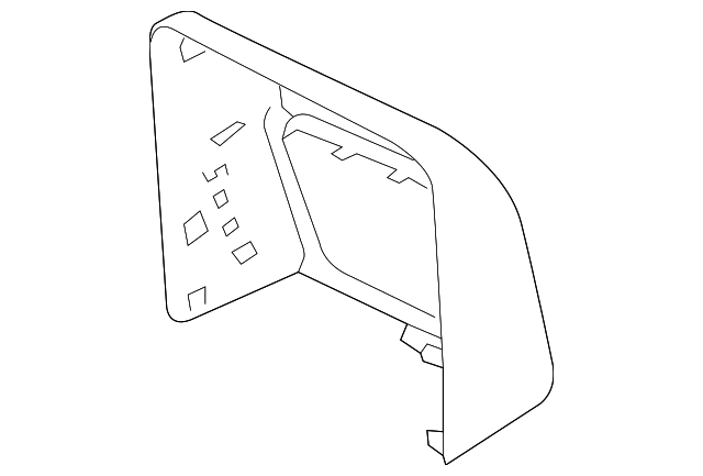 Finisher-Console (Jaguar OEM) T2H2883SBKOEM