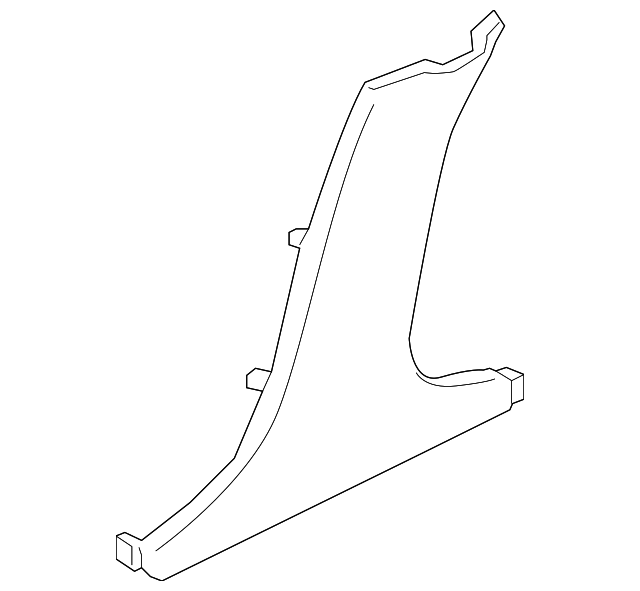 Finisher-B Post (Jaguar OEM) T2H2947PVJOEM