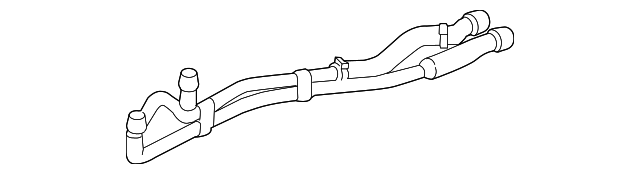 Hose-Heater (Jaguar OEM) T2H29951OEM