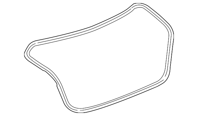 Seal-Tailgate (Jaguar OEM) T2H30056OEM
