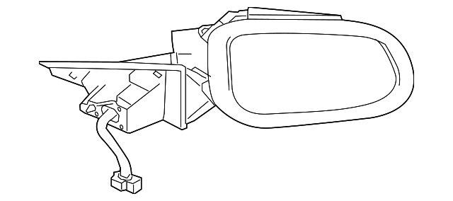 Mirror-Door (Jaguar OEM) T2H3016OEM