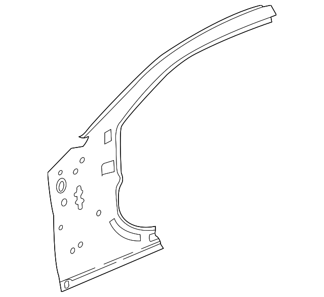 Panel-A-Post (Jaguar OEM) T2H30250OEM