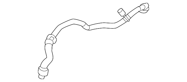 Hose-Water (Jaguar OEM) T2H30413OEM