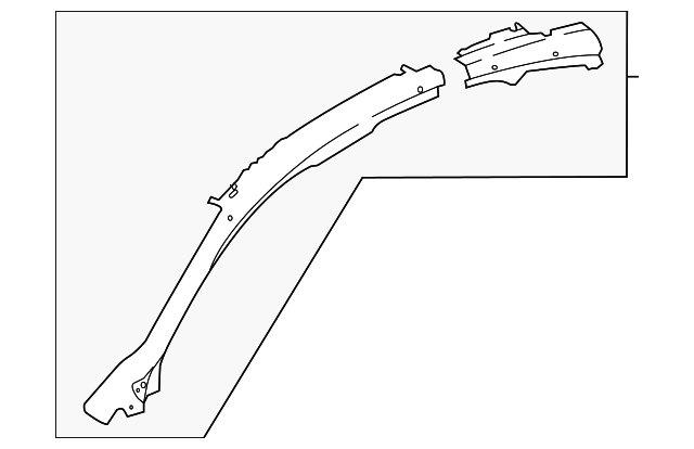 Panel-Reinforcem (Jaguar OEM) T2H30533OEM