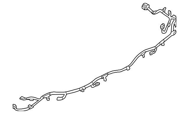 Harness (Jaguar OEM) T2H31328OEM