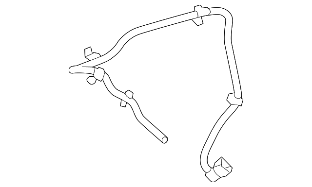 Hose-Water (Jaguar OEM) T2H31888OEM