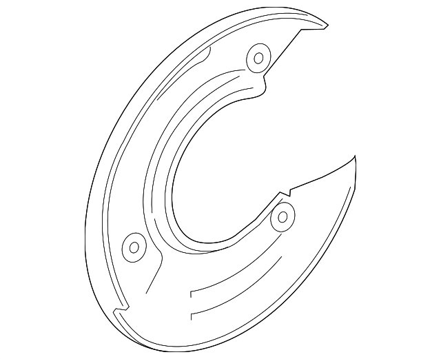 Shield-Disc (Jaguar OEM) T2H3207OEM