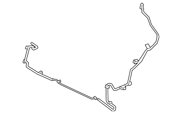 Hose-Vacuum (Jaguar OEM) T2H32262OEM