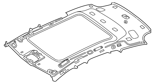 Headlining (Jaguar OEM) T2H33554PVJOEM