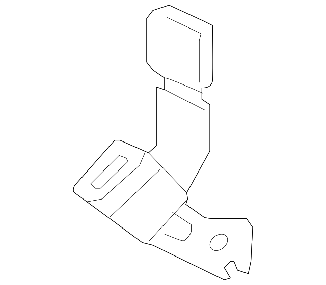 Buckle-Seatbelt (Jaguar OEM) T2H34142AMTOEM