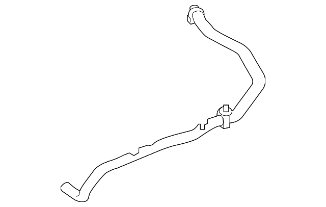 Hose-Oil Cooler (Jaguar OEM) T2H3423OEM