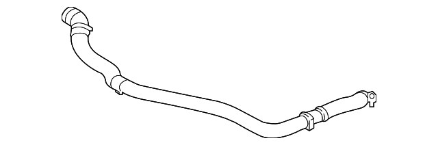 Hose-Radiator (Jaguar OEM) T2H3424OEM