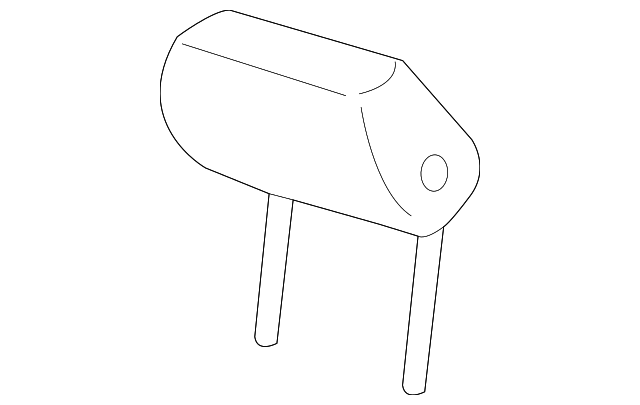 Headrest (Jaguar OEM) T2H34743QTQOEM