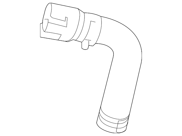 Hose-Heater (Jaguar OEM) T2H34925OEM