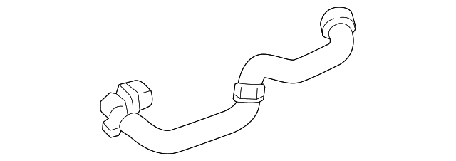 Hose-Radiator (Jaguar OEM) T2H35980OEM