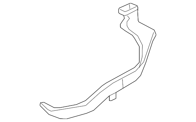 Duct-Air (Jaguar OEM) T2H36083OEM