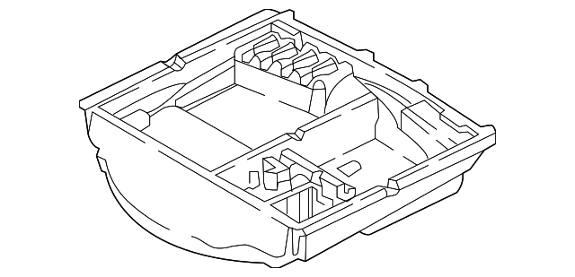 Compartment-Stow (Jaguar OEM) T2H36531OEM